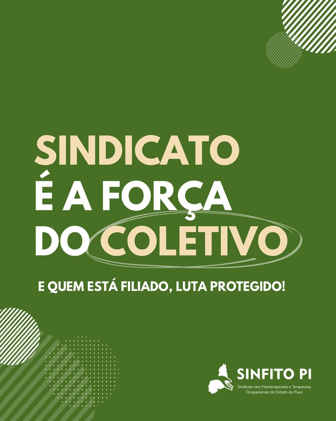 O sindicato é a força do coletivo!