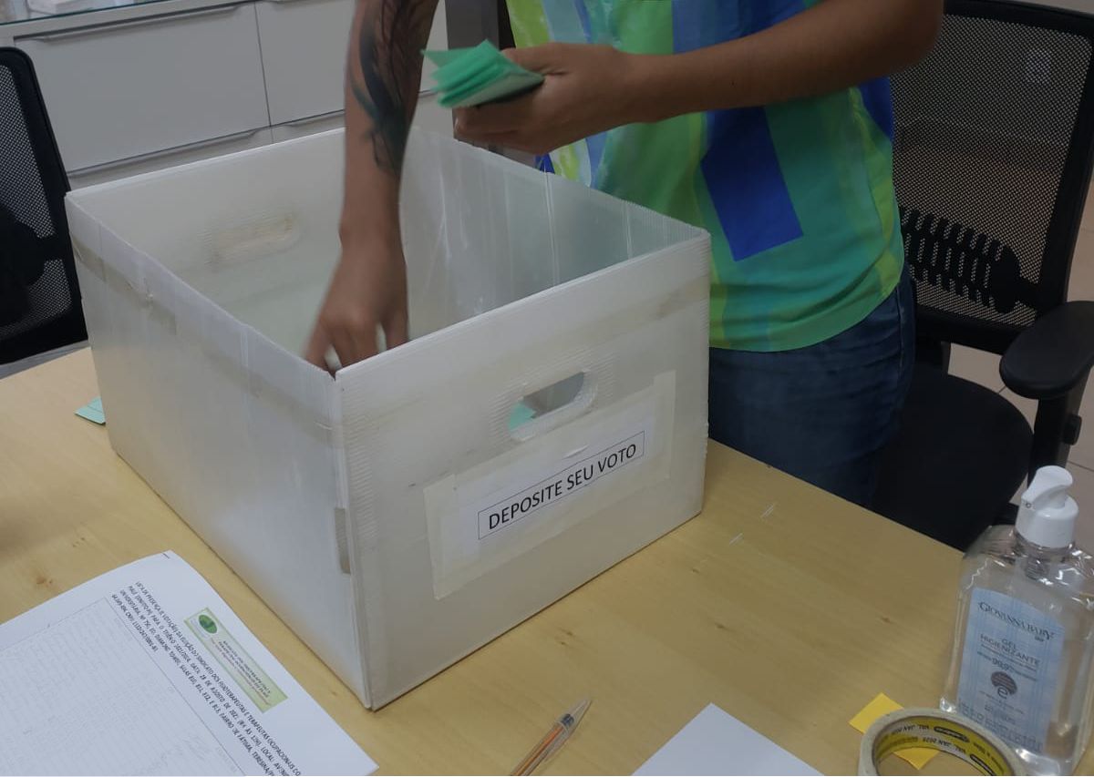 Resultado da eleição: Chapa única inscrita, homologada e eleita por unanimidade dos votos.