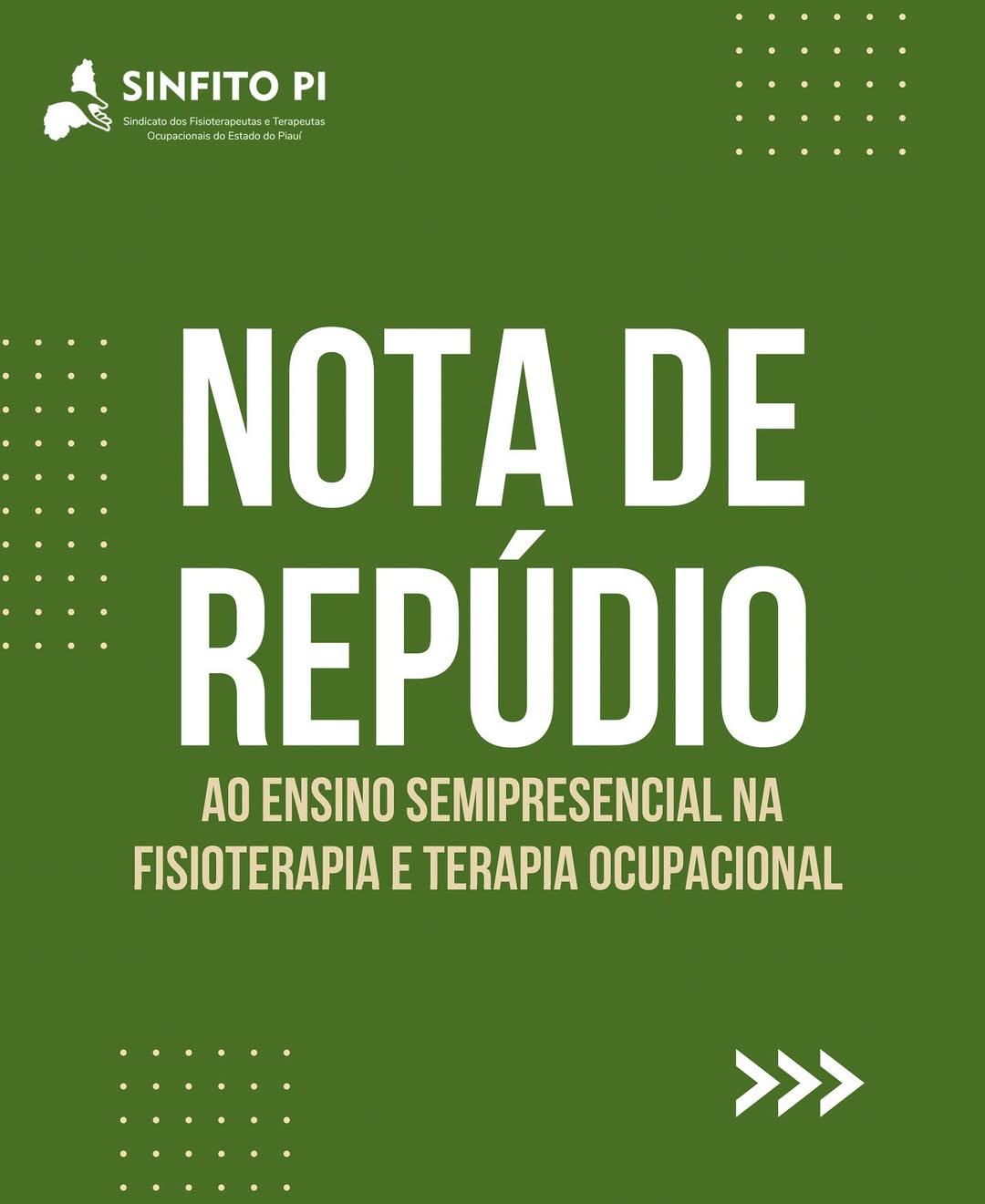 NOTA DE REPÚDIO