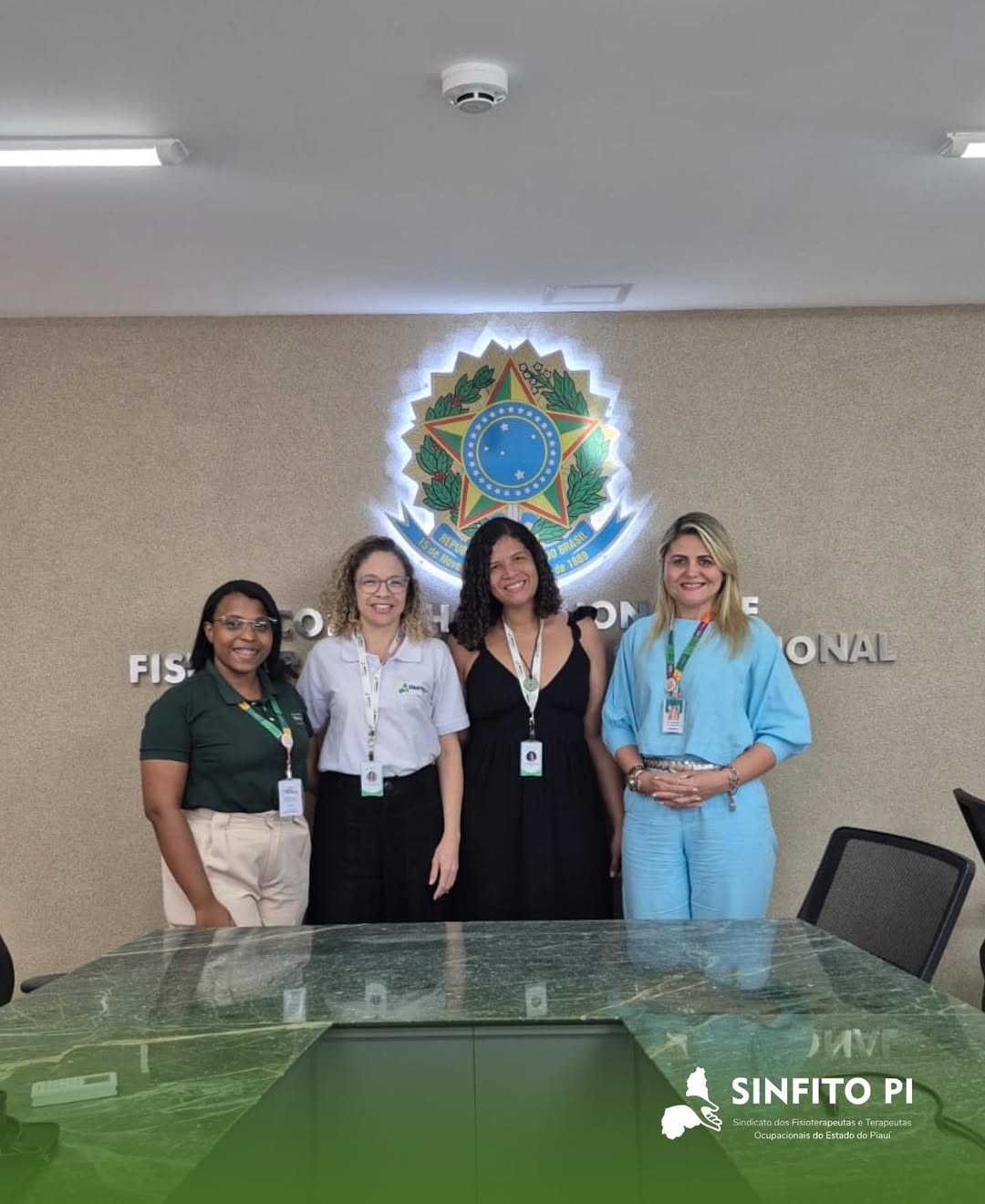 O SINFITO-PI, representado pela presidente Letícia Evangelista e a vice-presidente Leilane Quaresma, participou de um importante treinamento com a Unimed.