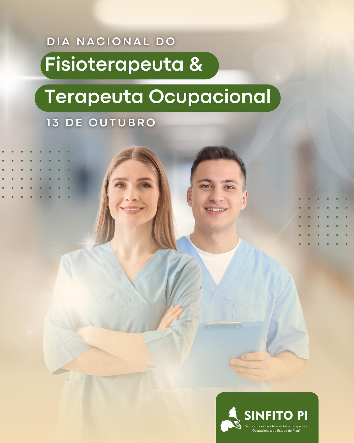  Hoje é dia de celebrar quem dedica a vida a cuidar de vidas!